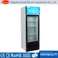 Single Glass Door Display Beverage Cooler Fridge